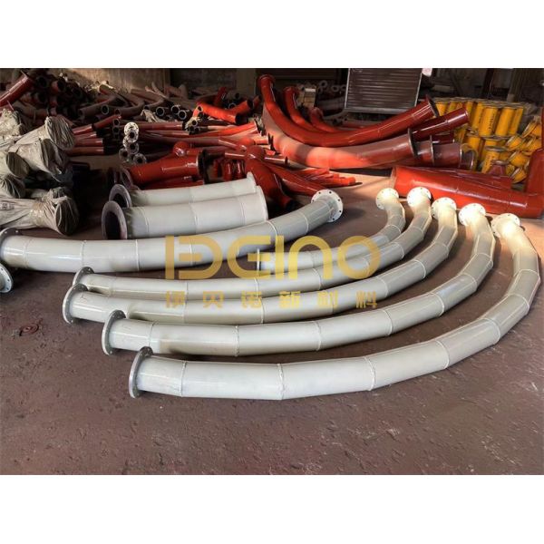 ISO Wear Resistant Ceramic Pipe Smooth Wear Resistant Elbow