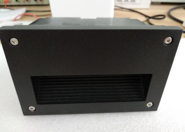 Aluminum CITIZEN COB Black Outdoor LED Step Lights 3W 2700K IP54 CRI80 95*150*100MM