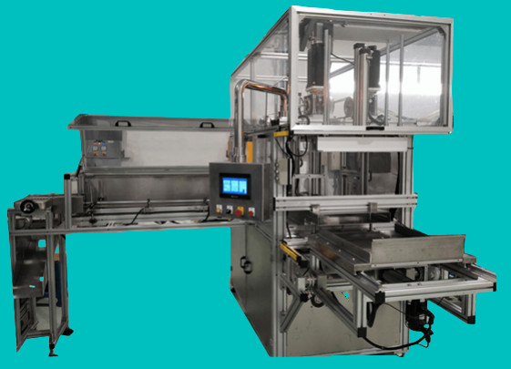 High Precision CRC Cap Assembly Machine For Childproof Cover With Automatic