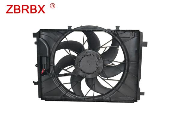 Black Electric Radiator Fan , Low Noise Mercedes Cooling Fan 204-500-02-93
