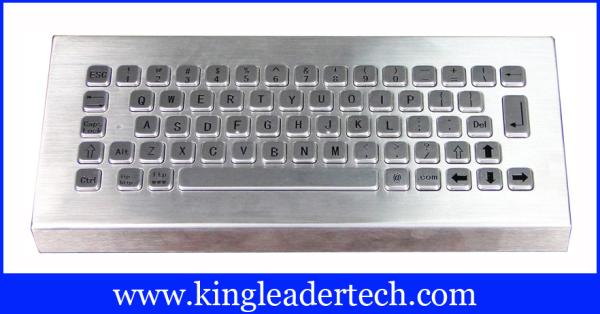 Waterproof Industrial Desktop Keyboard PS/2 Or USB Interface With 65 Keys