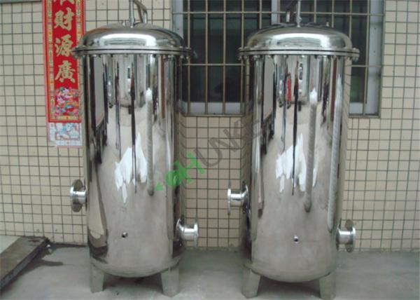 Swing Bolt Duplex Stainless Steel Filter Housing Quick Flange Type With Legs