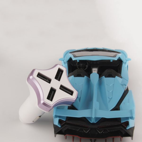 4 USB multi-port, rocket type car charger, quick charger for mobile phone