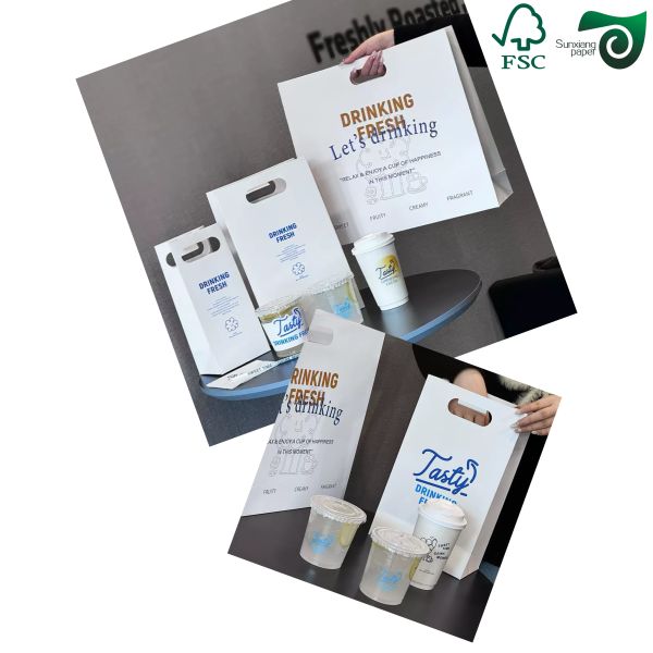 35gsm150gsm 250gsm Food Grade White One Side Glossy MG Kraft Paper For Food Packing FSC