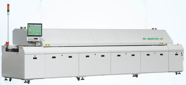 SMT Assembly Line Lead Free Reflow Soldering Oven PCB Reflow Soldering Equipment 8/10/12 Zones Hot Air Reflow Oven