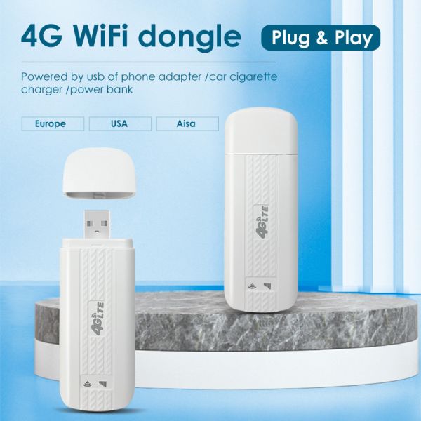 Unlocked 4G LTE USB Dongle SIM Slot 150Mbps Europe Asia Africa Cheap