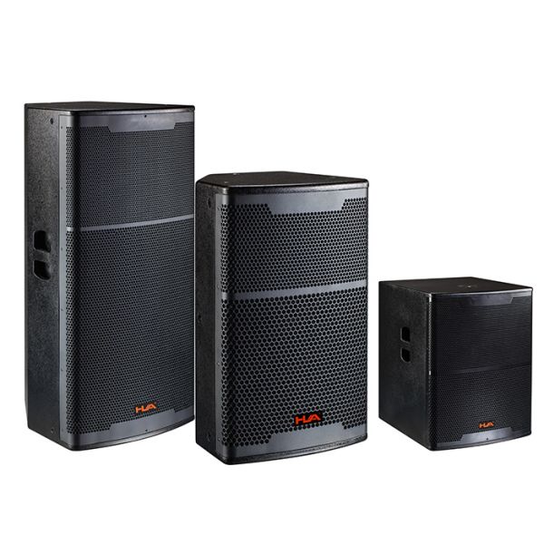 10 Inch 200 Watt Full Range Speaker For Black Plywood , Sound System For Concert