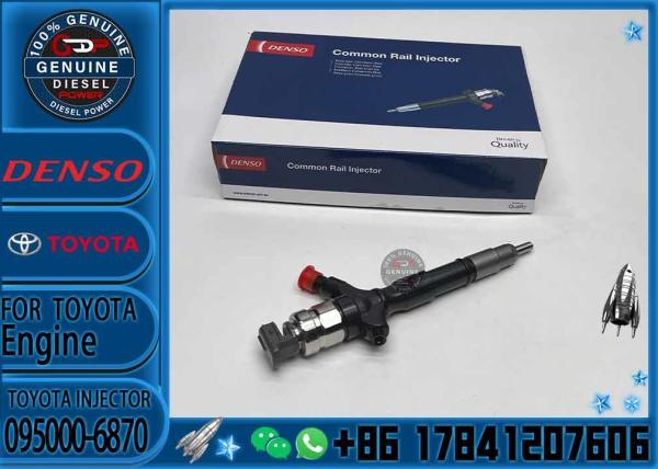 ORLTL Injecteur de carburant de gros 095000-6870 Injecteur de carburant de train commun 095000 6870 0950006870 pour TOYOTA 1KD-FTV 236770-391