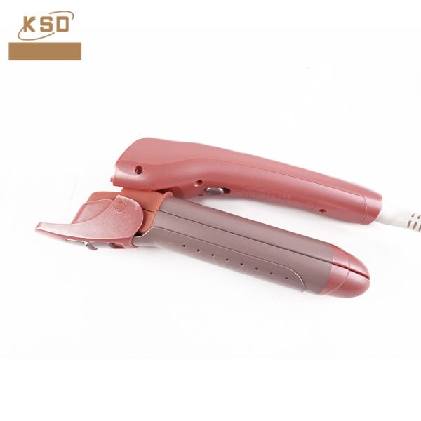 Wet To Dry Hair Styling Folding 2 In 1 Hair Curler Straightener With Ceramic Plate