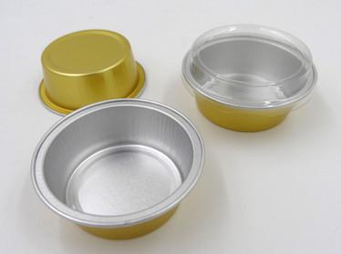 Circular aluminum foil cups Jam cup of pet food Can be heat sealing 25 ml Jam box butter box