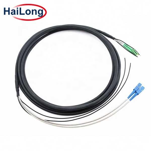 Pdlc To Lc Outdoor G652d G657a1 Armored Fiber Jumper For Base Station