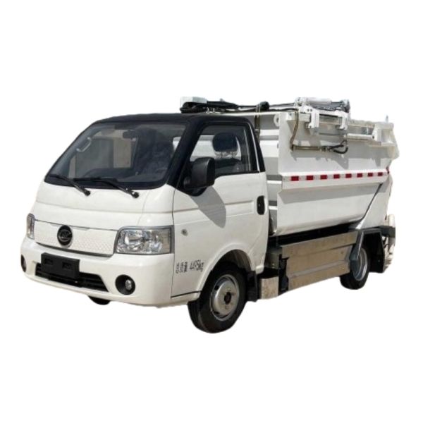 Experience the Future of Waste Management with Pure Electric Garbage Truck Self-Cleaning Low Noise and Smart Sensors
