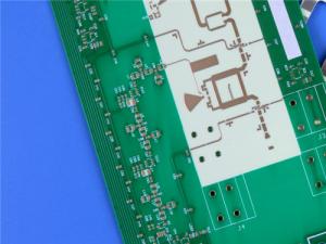 4層ハイブリッドPCB 10ml RO4350Bと高Tg FR-4素材