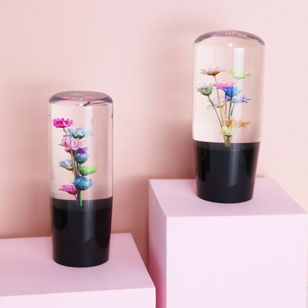 Ручка 10cm 15cm шестерни смолы цветка кнопки для включения и выключения смолы украшения ремесла