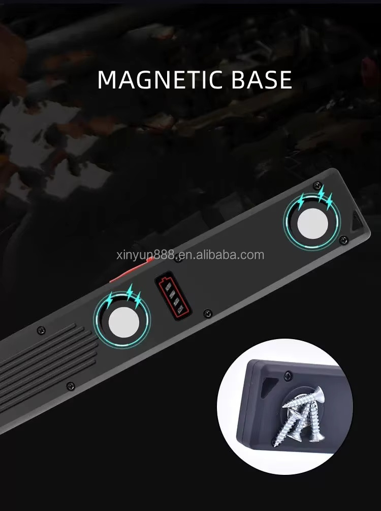 Factory Wholesale Rechargeable LED/SMD Cold and Warm Light Magnetic Handheld Work Light