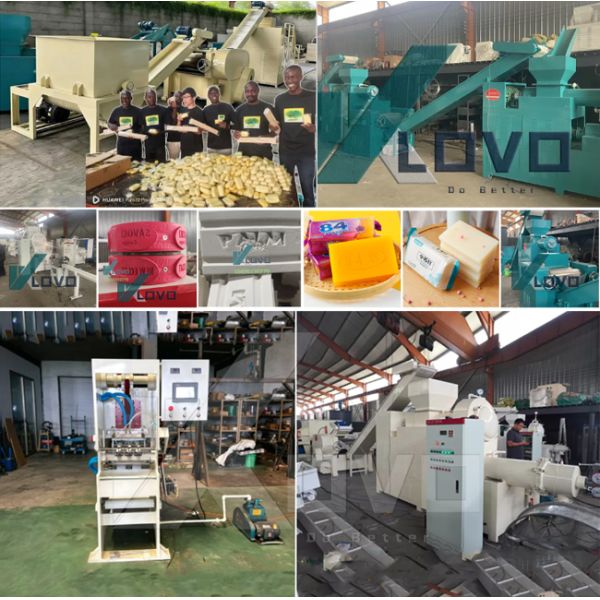 Energy Saving Fully Automatic Soap Making Machine Industrial Equipment for Streamlined Soap Production and Manufacturing
