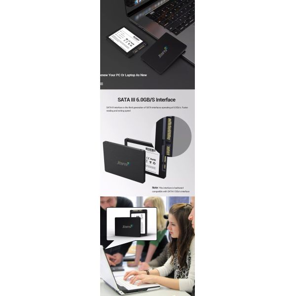 Data Encryption 2.5 Inch SATA3 SSD Up To 75K IOPS Random Write Speed