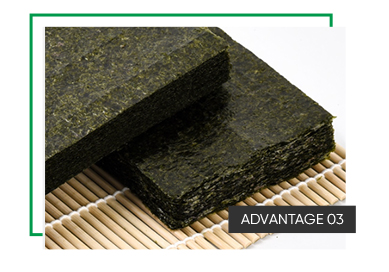 Silver Grade 10Sheets Sushi Nori Certified Dark Green Hand Roll Temaki Roasted Sushi Nori Seaweed Wrapper