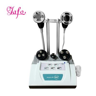 Portable Radio frequency therapy Multi-function Body Slimming Face Lift 360 degree Head Rotating RF Skin Tightening Mach