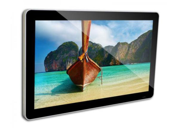 Commercial 43 Inch Wall Mount Digital Signage Wifi / 3G / Android / Internet  Ad Media Player