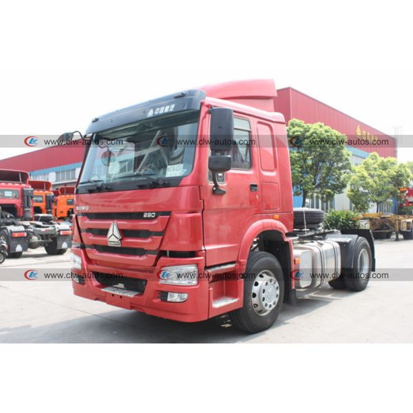 Veículo com rodas 290HP de Sinotruck HOWO 4x2 6 principal - caminhão principal do trator do motor