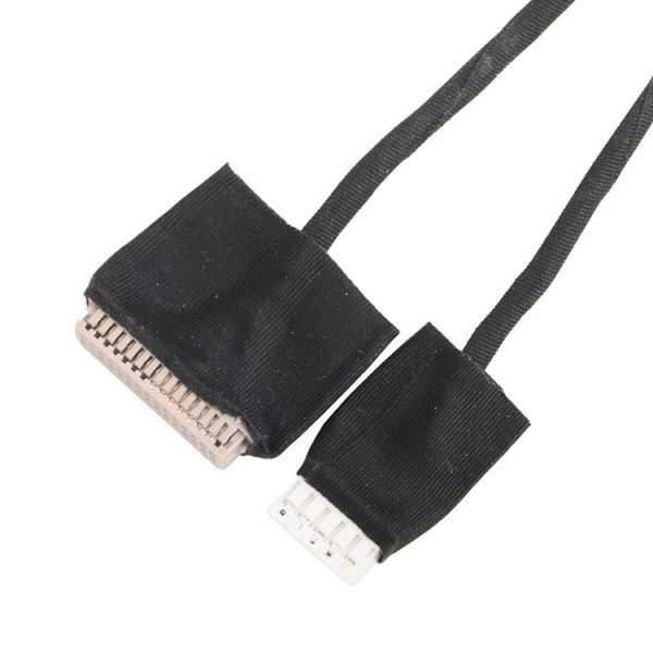 Cable coaxiale micro IPex personnalisé UL10064 32AWG OD 0.38mm FEP