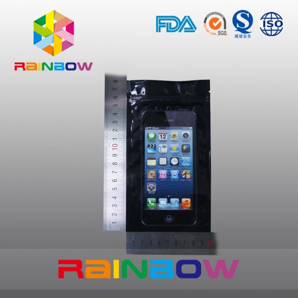 Телефон мешка ясного окна купели анти- статический упаковывая с отверстием вида