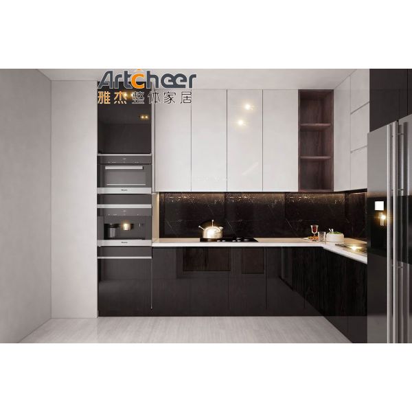 Modern Stylish Design Kitchen Cabinet with Customized Color and 3 Years Guarantee