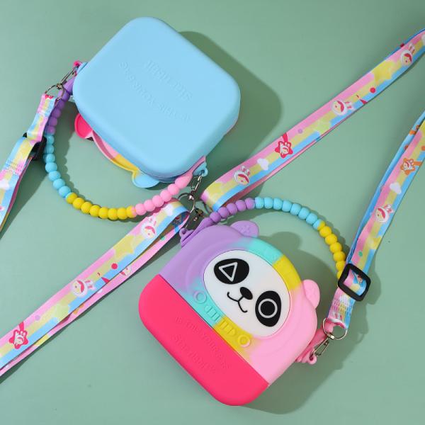 Food Grade Silicone Pencil Pouch The Ultimate Makeup Item Organizer Crossbody Shoulder Handbag Storage Container Bag