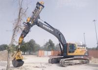 0.3m3 l'excavatrice Boom Clamshell Telescopic arment l'excavatrice ISO9001 du grippage KM150