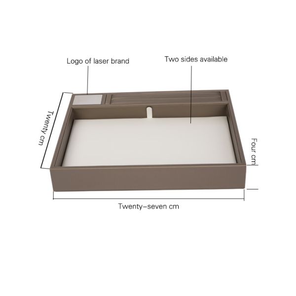 стойка подноса коробки дисплея ювелирных изделий 27 * 4 * 20км износоустойчивая для ожерелья