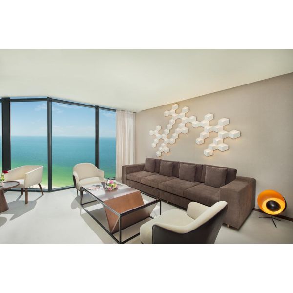 ISO Light Color Plywood Modern Bedroom Sets Queen