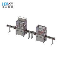 Stainless Steel SUS316 Auto Liquid Filling Machine 50 Bottle Per Minute
