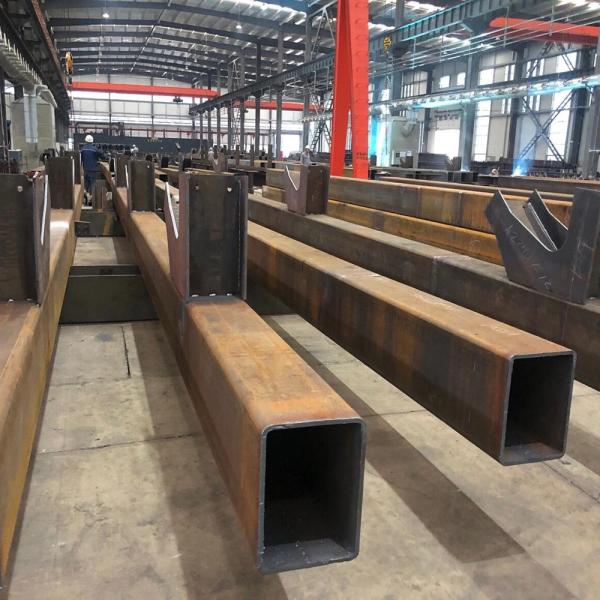 Structure en acier de bâtiment métallique préfabriqué personnalisable de qualité Q355 Q235B