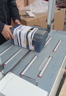 HIPAC AP301 Fully Automatic Strapping Machine Wooden Box and Carton Box Strapper  High-quality Factory Strapping