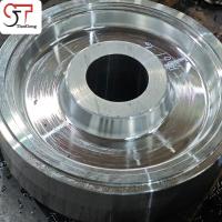 Alloy Steel Metal Forgings 42CrMo Rough Machined Crane Wheel