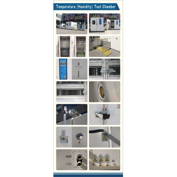 IEC 61215 MQT 13, IEC61730 MST53 Solar Panel Environment Climate Chamber