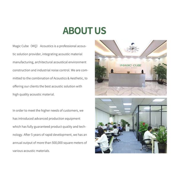 Wall Sound Absorption Fire Retardant Sustainable Suede Wrapped Acoustic Panel