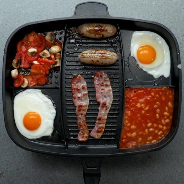 Korean Indoor And Outdoor Stovetop Grill Pan  5 In 1 With Handle