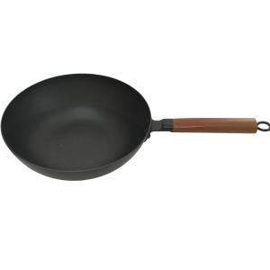 12" frigideira chinesa do frigideira do ferro fundido do GV do diâmetro com