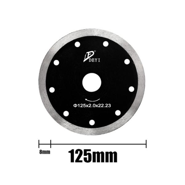 2.0mm Marble Cutting Diamond Saw Blades Sintered Hot Press