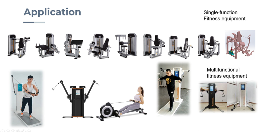 Bextreme Shell Smart Servo Motor Resistance System For Fitness Equipment Equipamento de ensaio de explosões