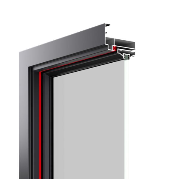 Aluminium Hinged Door  Simple Design Bathroom Kitchen Patio Casement Swing Door