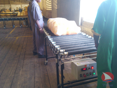 Flexible Motorized Stainless Steel Roller Conveyor,Flexible Roller Conveyor