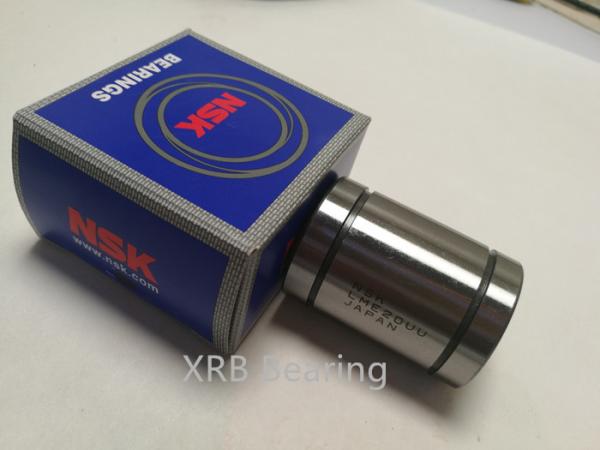 Food Machinery Linear Ball Bearing , Self Aligning Linear Bearing With Cylindrical Shaft