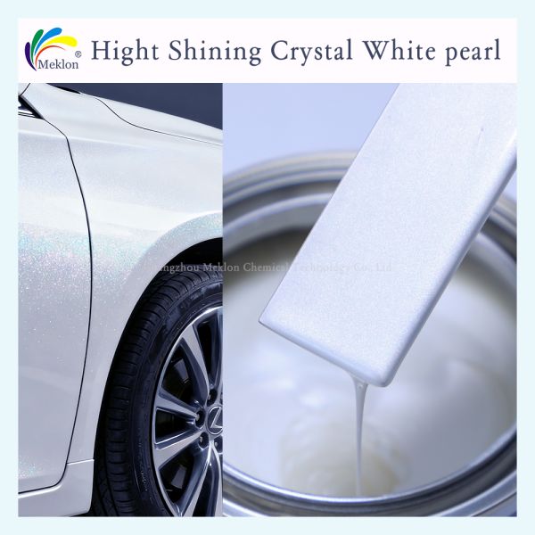 X11 Crystal White Pearl Car Paint, Super Bright Color & Good Weatherability