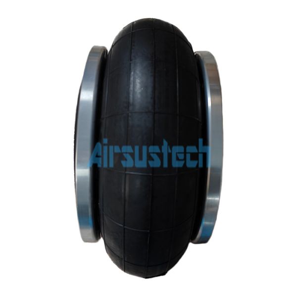 AIRSUSTECH Single Convoluted Air Bag 1H320124 with Flange Ring 90 MM Stroke