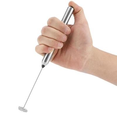 Café a pilhas Handheld Frother do GV 21cm com logotipo do laser