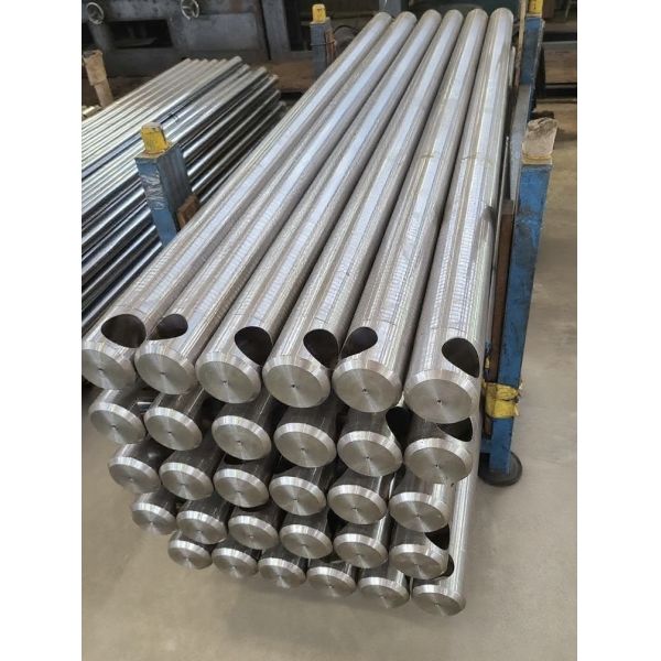 ST52 Precision Piston Rod HRC50-60 0.05μm Surface Roughness