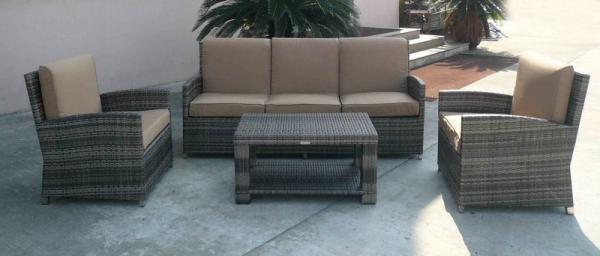 4pcs pool furniture